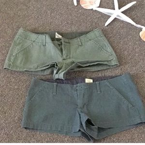 Bundle Hollister shorts. Excellent condition